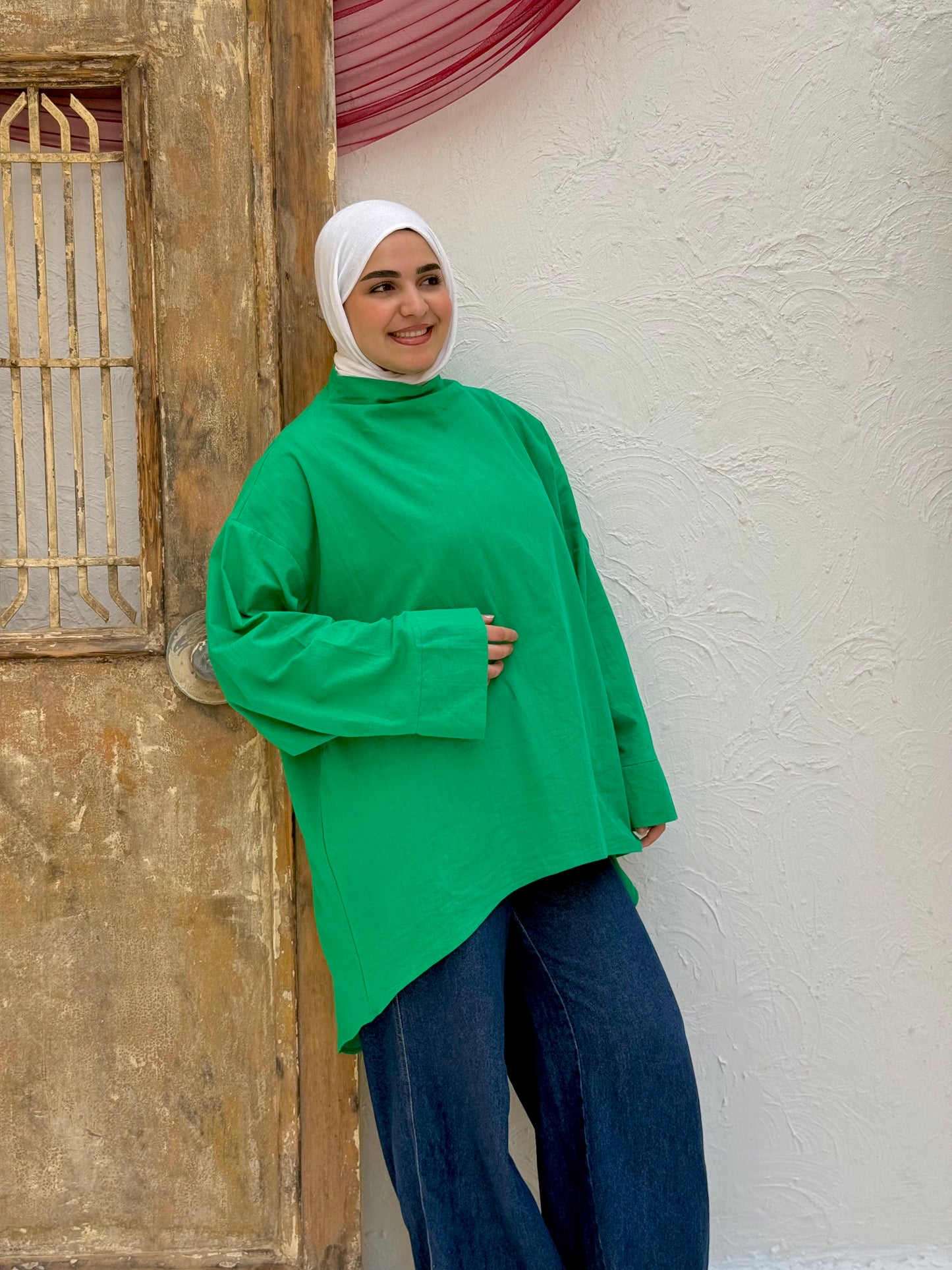 Sage Blouse  – Jade Green