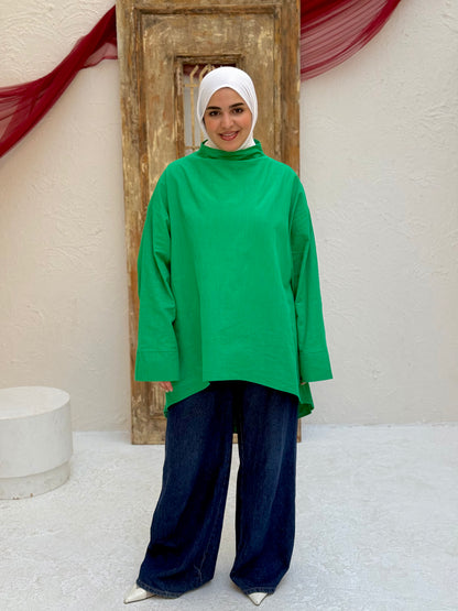 Sage Blouse  – Jade Green