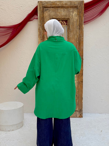 Sage Blouse  – Jade Green