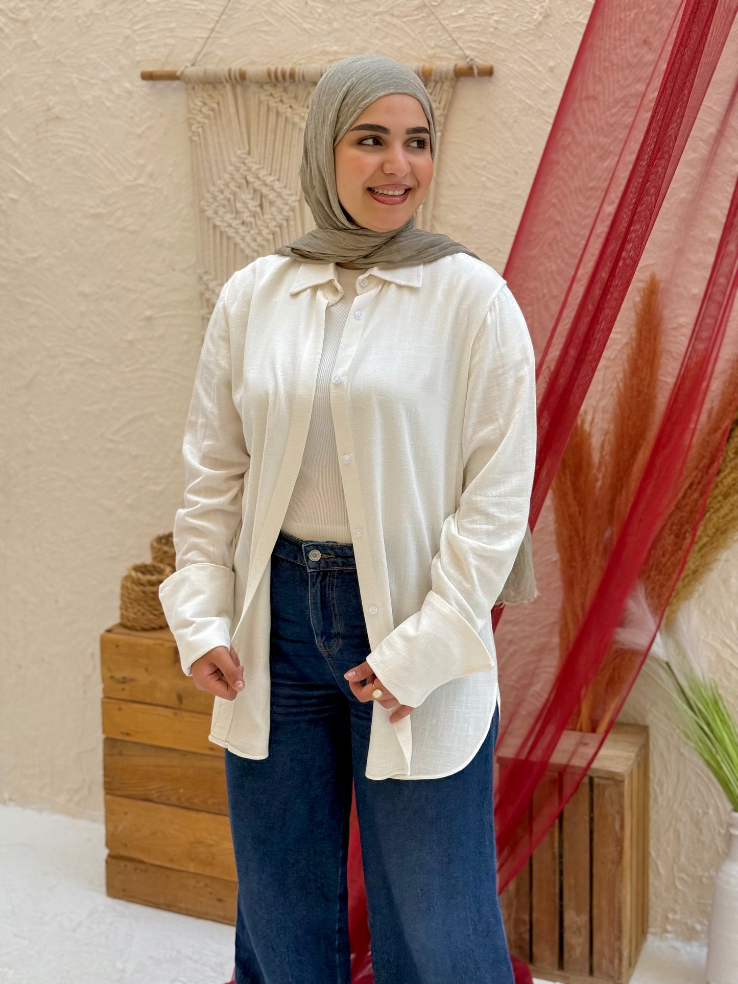 Petal Shirt – Whitee