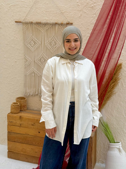 Petal Shirt – Whitee