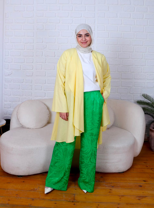 Sway Cardigan – Pastel Yellow